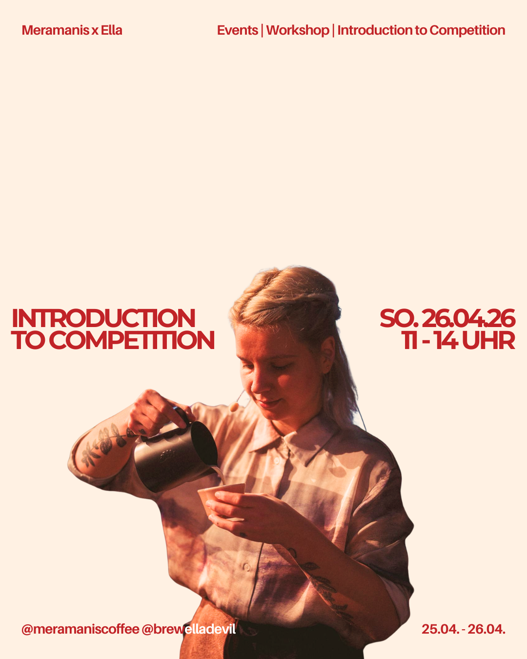 Juel Coffee x Meramanis - Introduction to Competition (Workshop in German) Meramanis Coffee Roaster