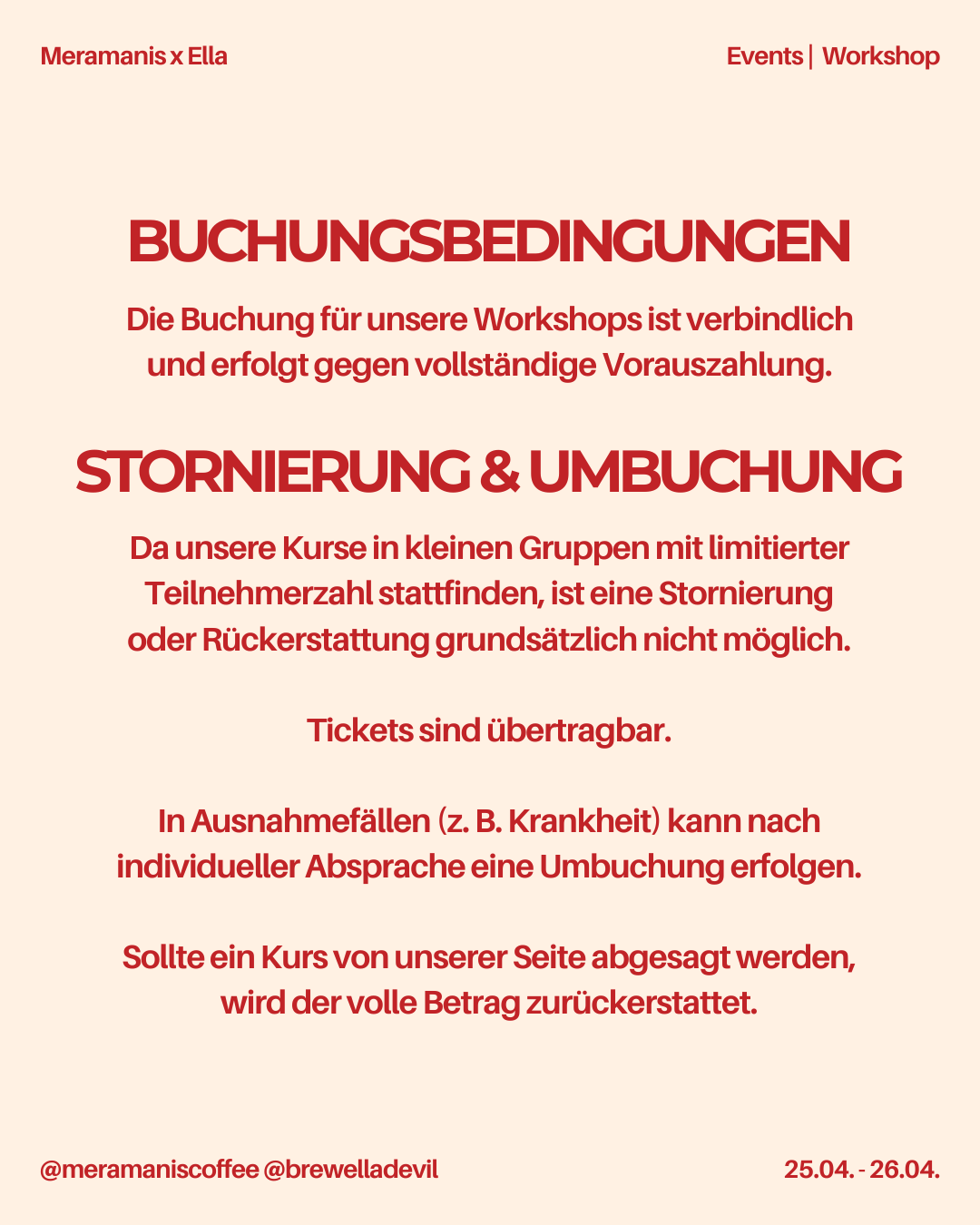 Juel Coffee x Meramanis - Introduction to Competition (Workshop in German) Meramanis Coffee Roaster