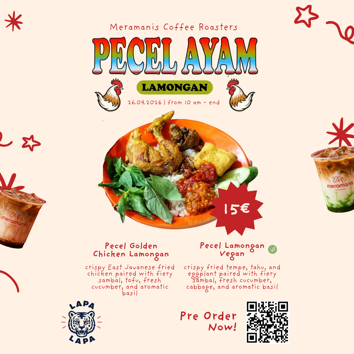 Pre-Order Pecel Ayam Lamongan - 26.09.26