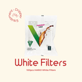 HARIO - 100 White Filters - Meramanis Coffee Roaster