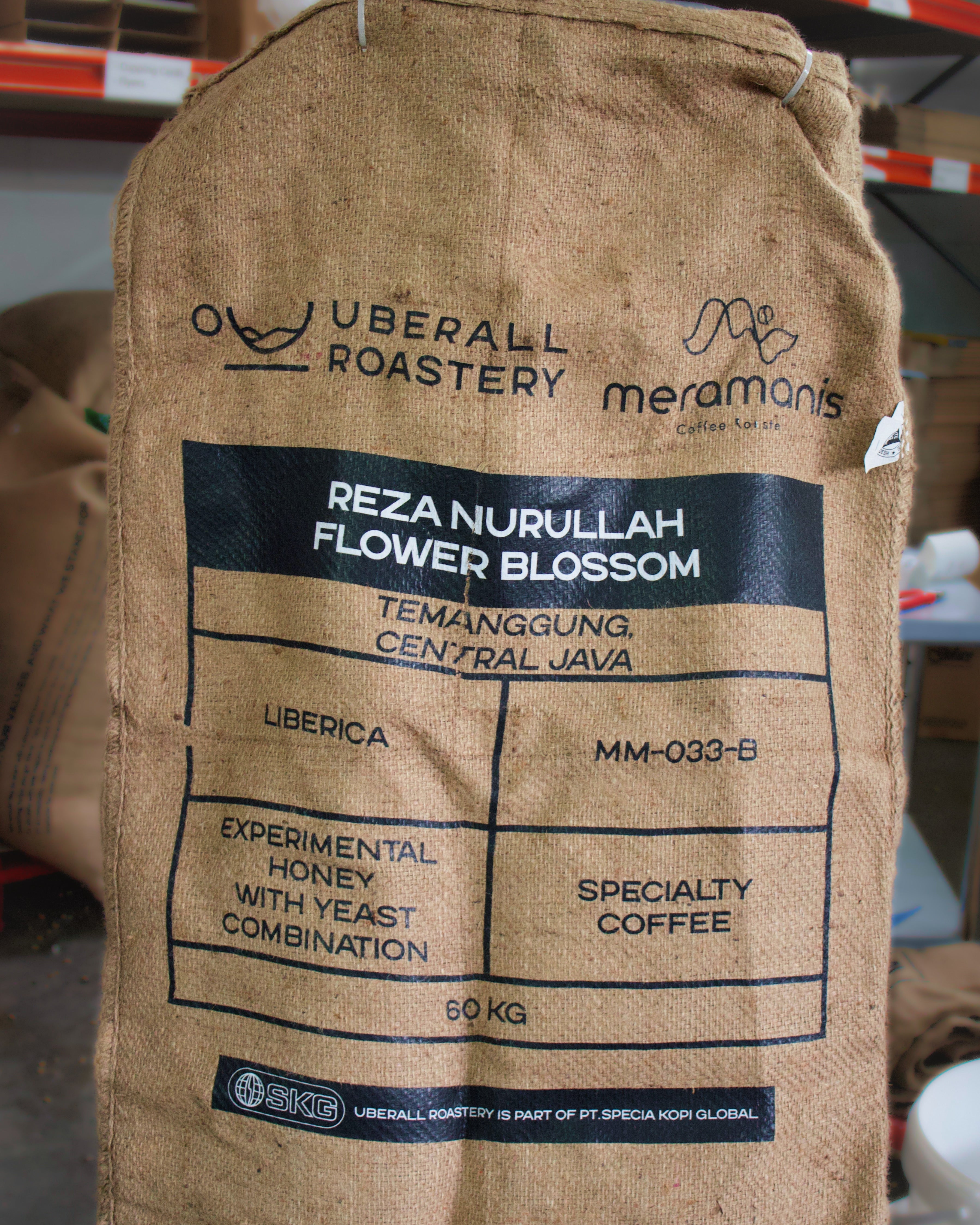 Coffee Sack Meramanis Coffee Roaster